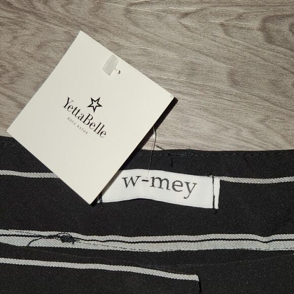 NWT W-Mey Women's Palazzo Pants Size Medium - Picture 3 of 5